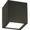 Ideal Lux - Zunanja smerna svetilka TECHO 1xGU10/20W/230V 9x9 cm IP54 črna